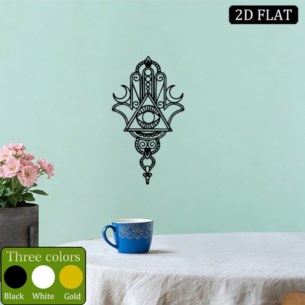 Home Decor You - CIFBUY Iron Wall Art Hamsa Evil