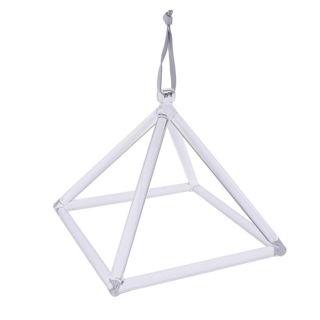 Home Decor Yoga - Crystal Singing Pyramid Quartz Musical Instrument