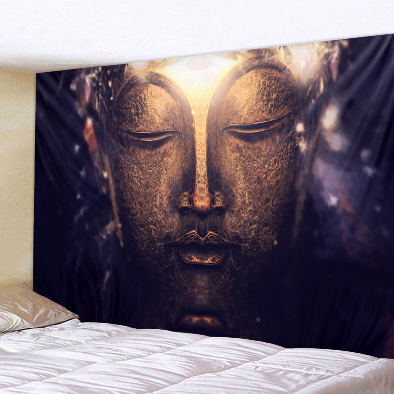 Home Decor Yoga - Indian Buddha Meditation Home Decoration Tapestry