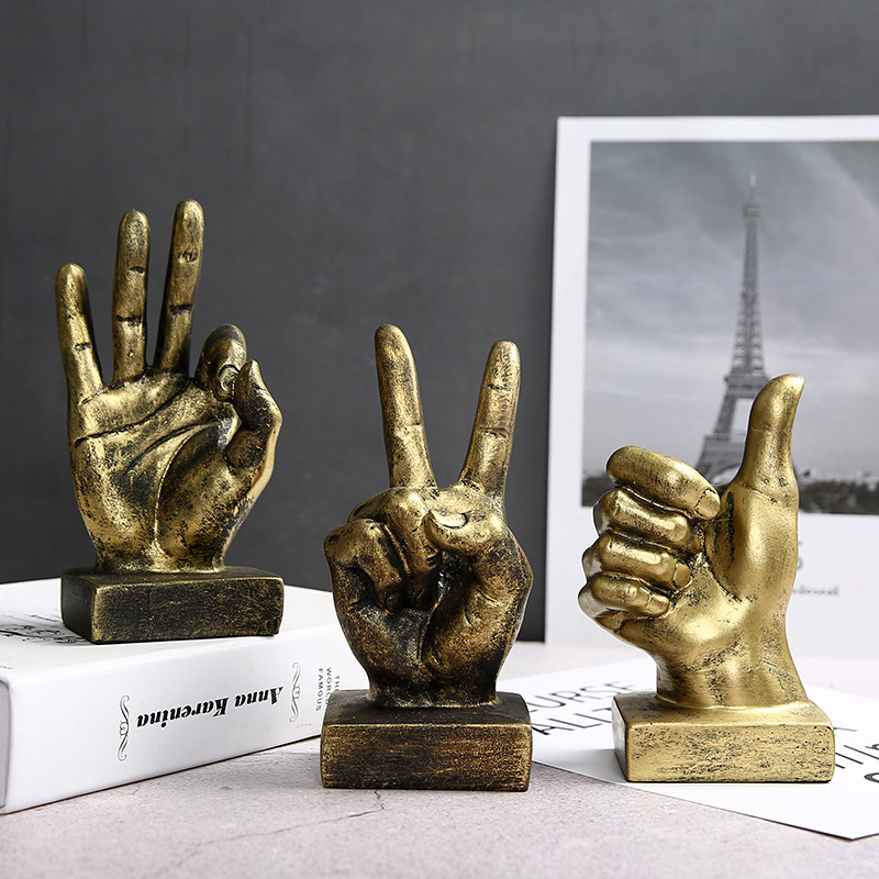 Victory Home Decor - Creative OK Gesture Finger Model Decoration