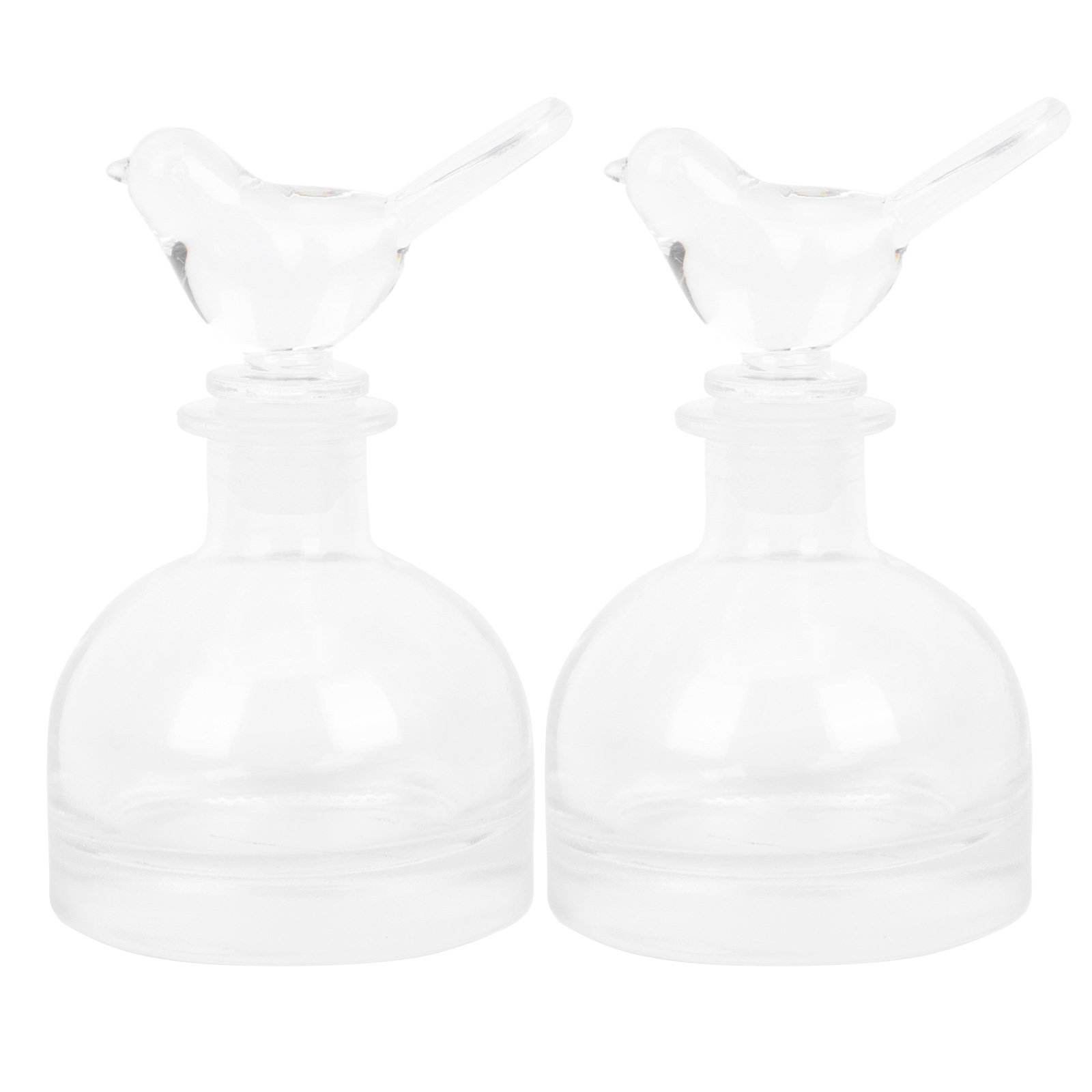 2Pcs Glass Perfume Bottles Pre - đánh giá và giá Home Decor Glass