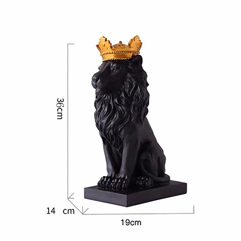 High-End Lion Sculpture Home P - đánh giá và giá Home Decor Minimalist Style