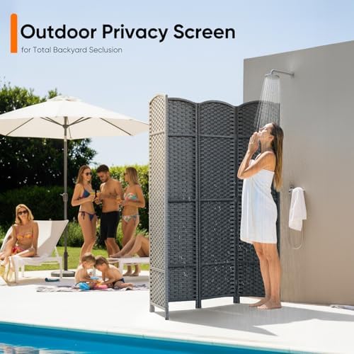 Outdoor Privacy Screen 4-Panel - đánh giá và giá H&M Home Decor