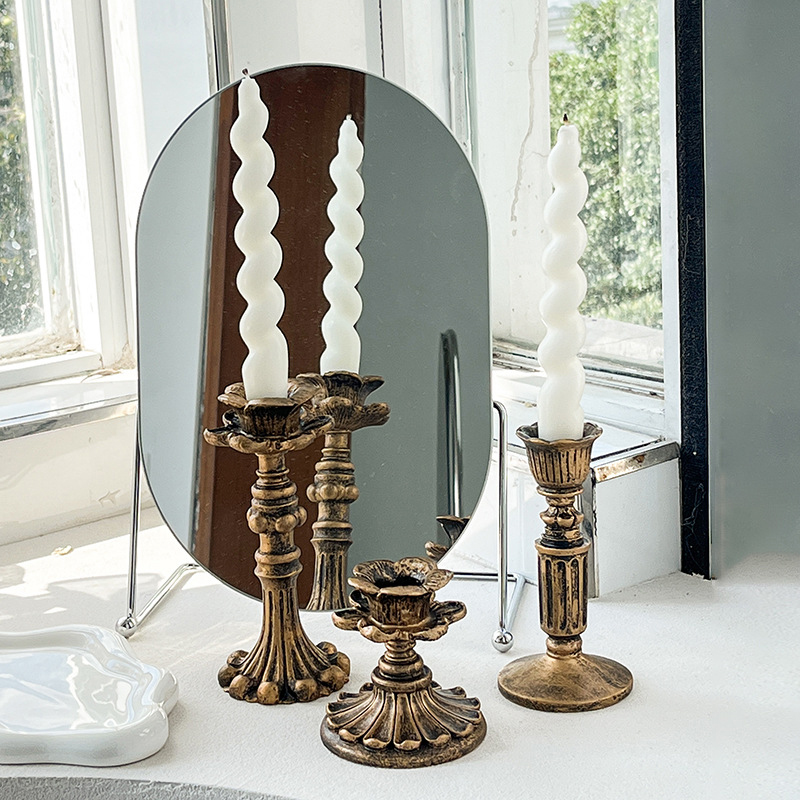 Vintage Bronze Candlestick Fig - đánh giá và giá Home Decor You
