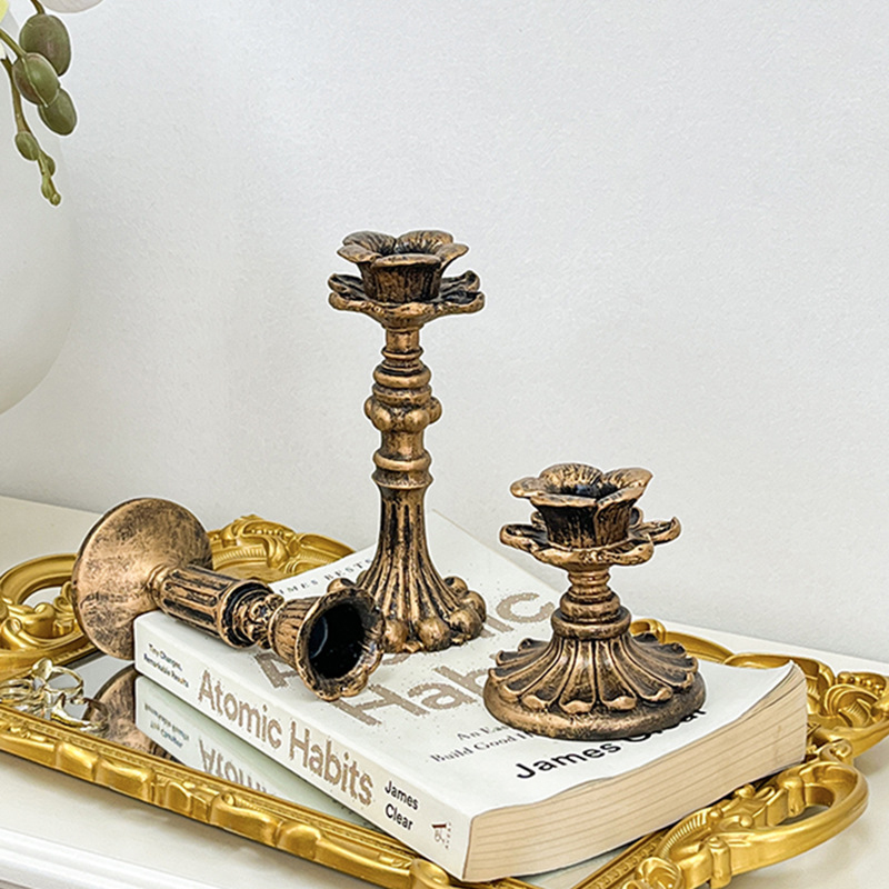 Vintage Bronze Candlestick Fig - đánh giá và giá Home Decor You
