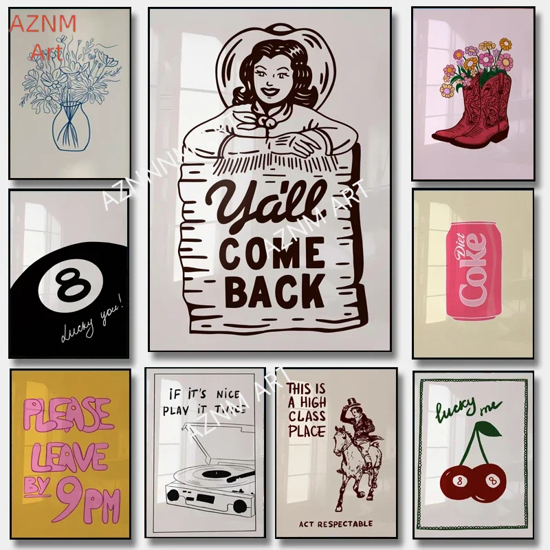Minimalist Print Aesthetic Pos - đánh giá và giá Home Decor Minimalist Style