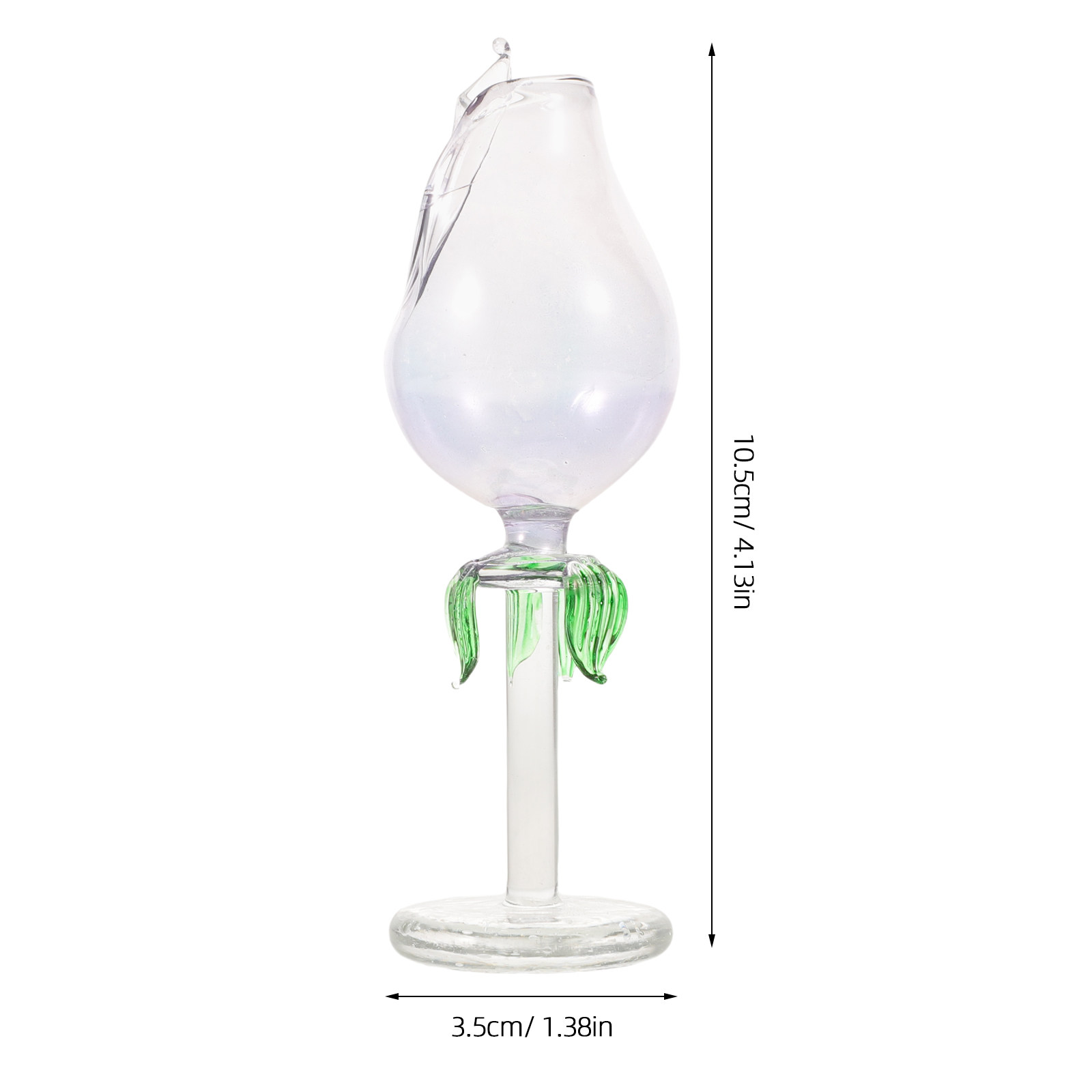 2Pcs Flower Shaped Glass Essen - đánh giá và giá Home Decor Glass