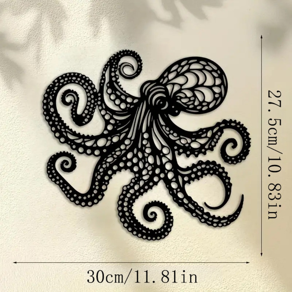 Large Metal Octopus Wall Art S - đánh giá và giá Victory Home Decor