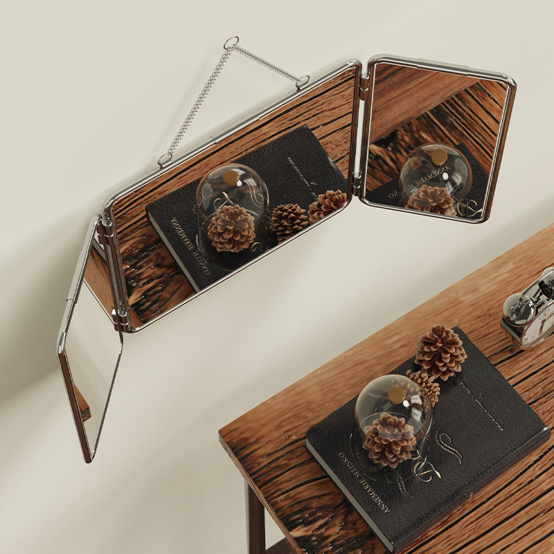 Ins Style Square Three Fold Wa - đánh giá và giá Home Decor Minimalist Style