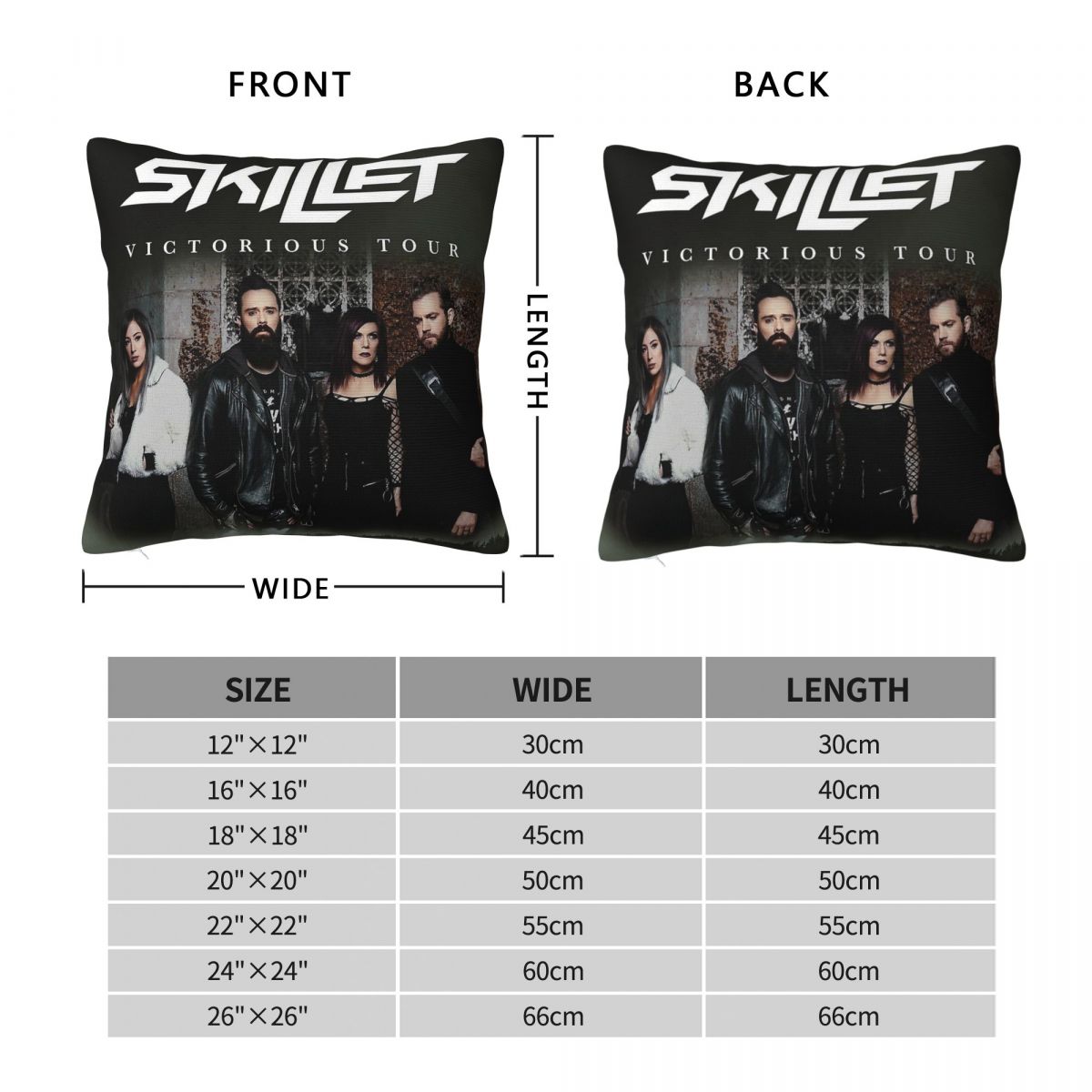 Skillet Band Victorious Tour P - đánh giá và giá Victory Home Decor