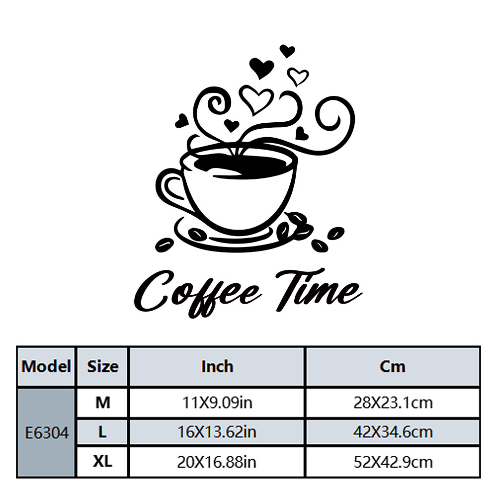 1PC Fashion Coffee Customizabl - đánh giá và giá Home Decor Wall Stickers