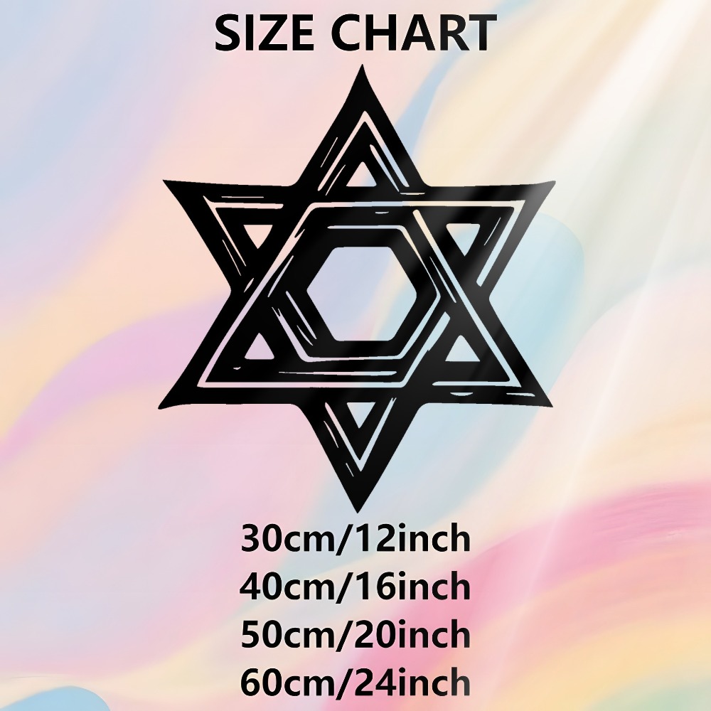 CIFBUY Iron Wall Art Star of D - đánh giá và giá Home Decor You