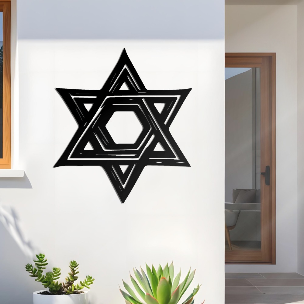 CIFBUY Iron Wall Art Star of D - đánh giá và giá Home Decor You