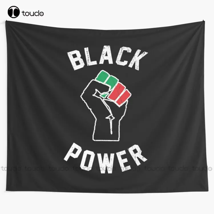Black Power Fist Tapestry Tape - đánh giá và giá Home Decor Website Free
