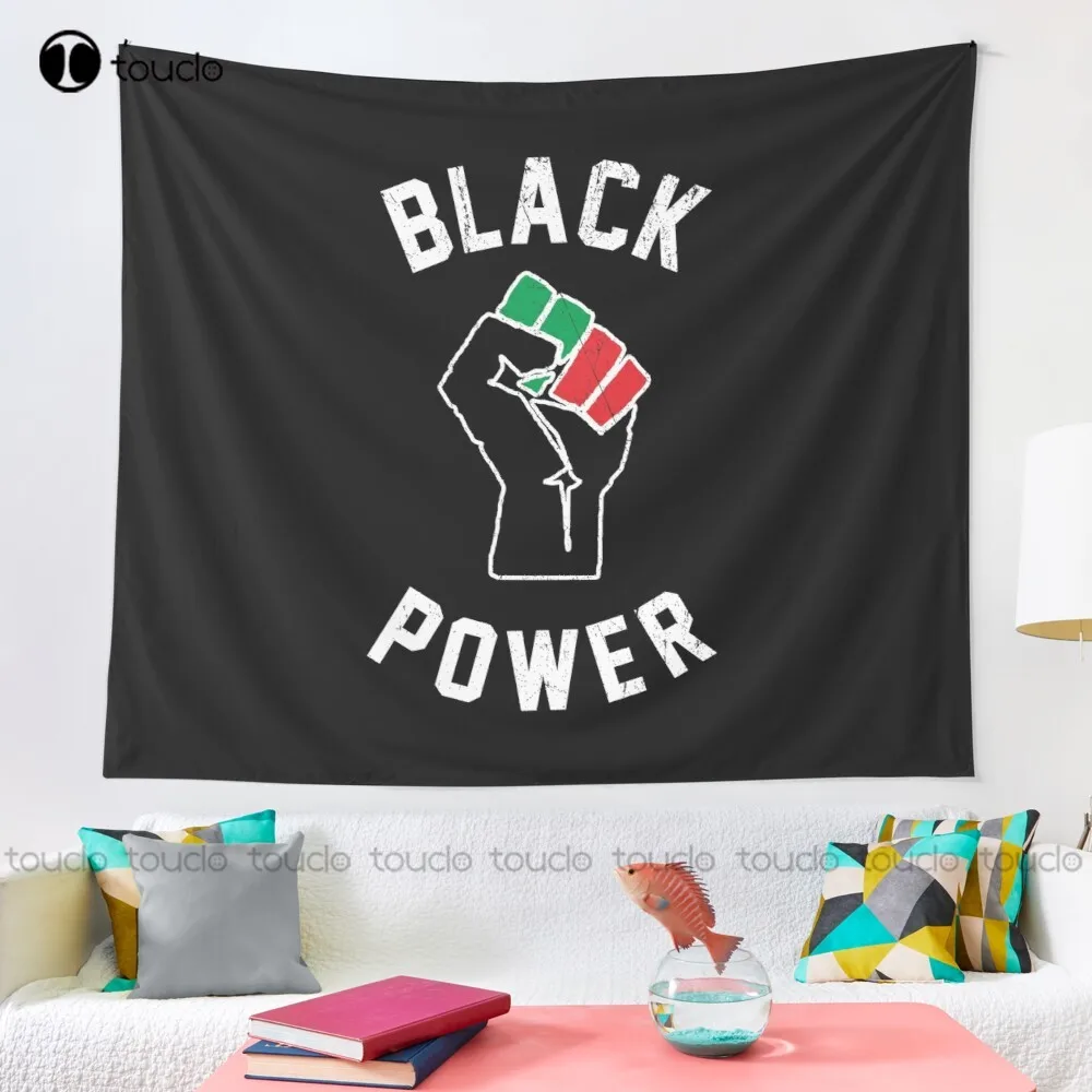 Black Power Fist Tapestry Tape - đánh giá và giá Home Decor Website Free