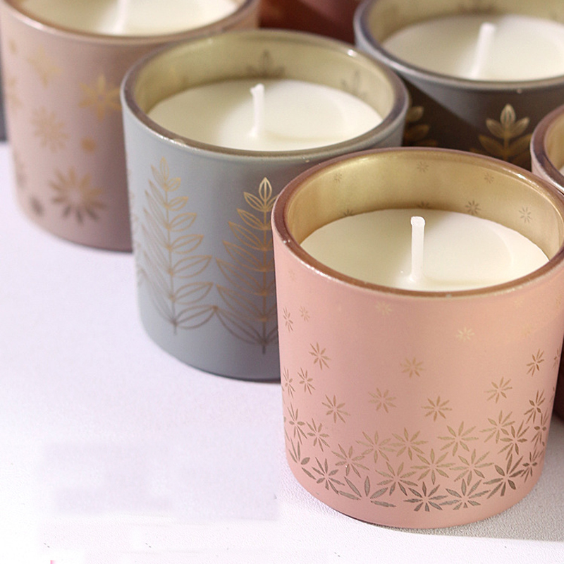 Colorful Ceramic candles creat - đánh giá và giá Home Decor Glass