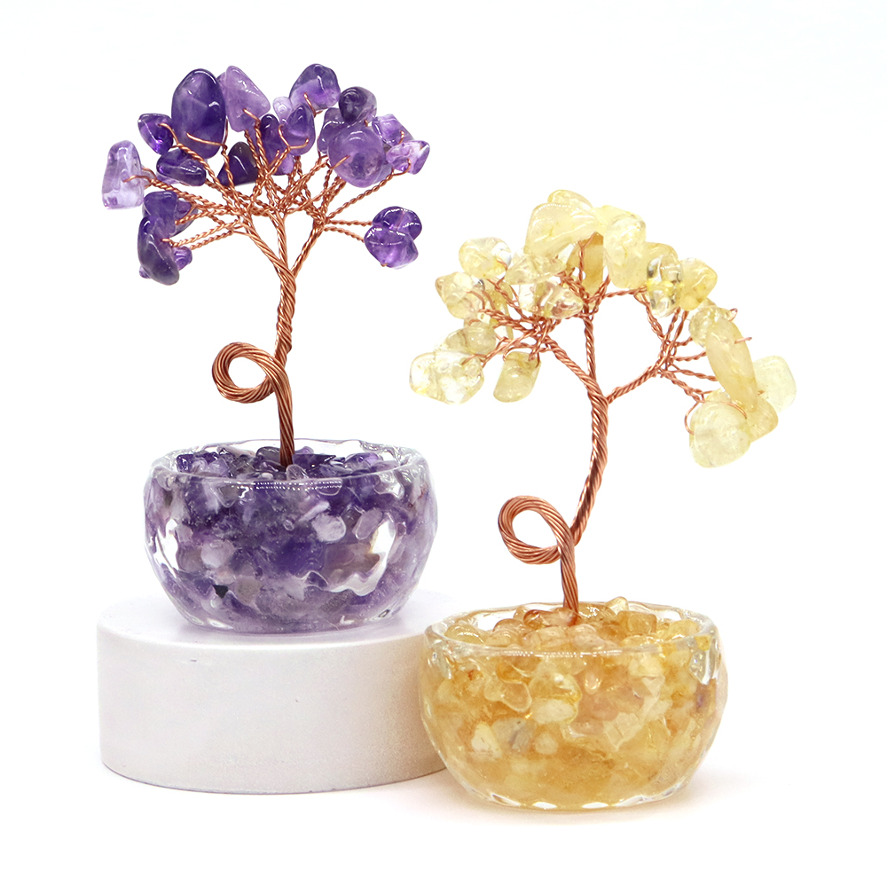 Natural Gemstone Crystal Lucky - đánh giá và giá Home Decor Glass