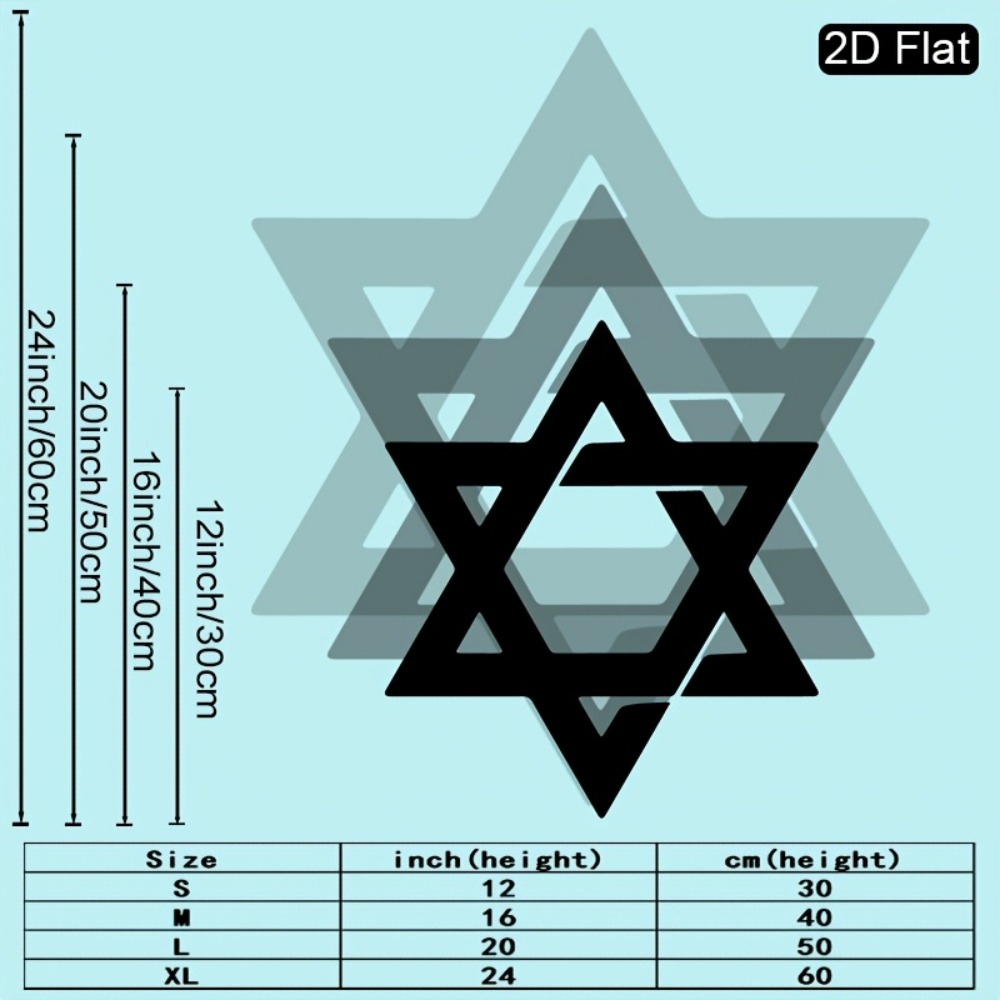 CIFBUY Iron Wall Art Star of D - đánh giá và giá Home Decor You