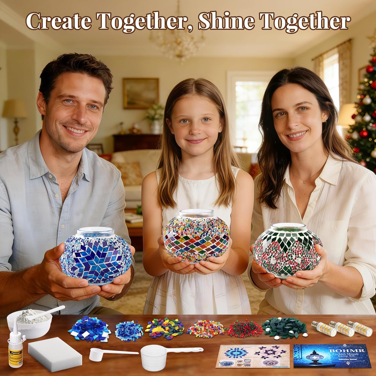 DIY 3 Globe Turkish Mosaic Lam - đánh giá và giá H&M Home Decor