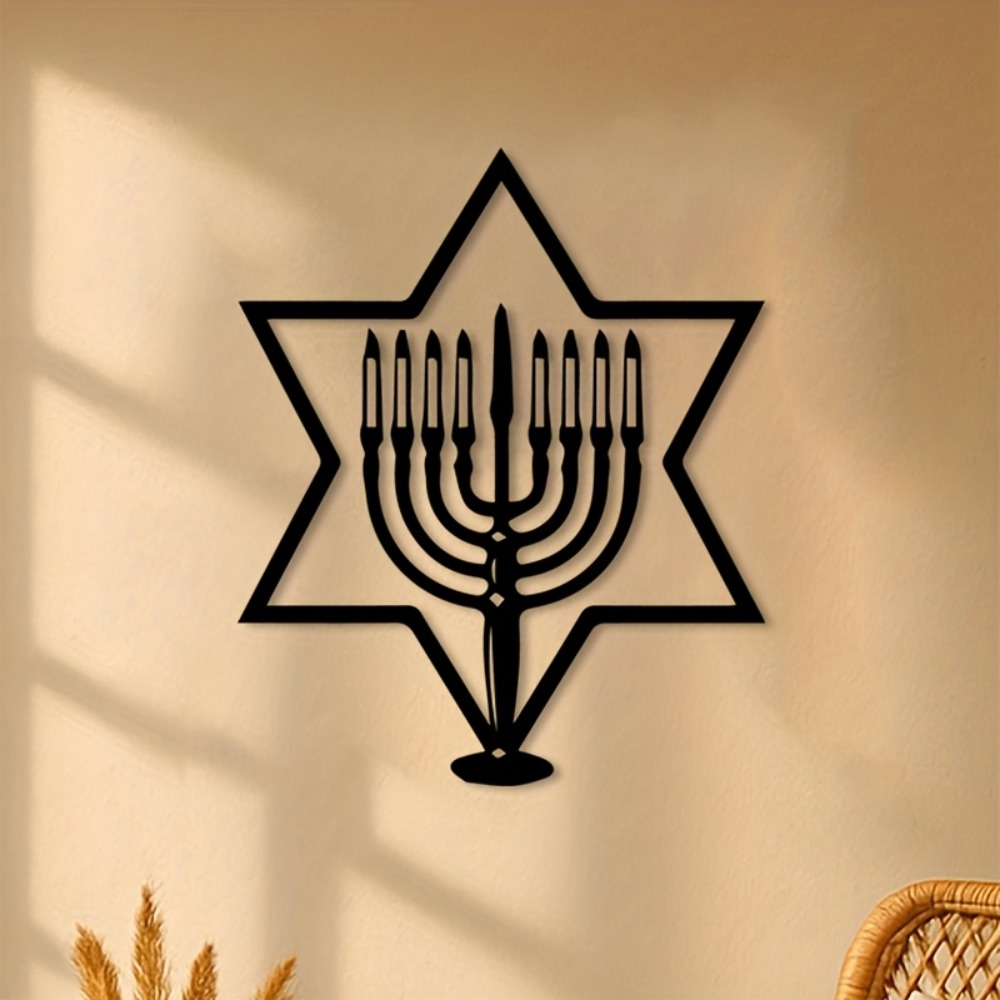 CIFBUY Metal Wall Art Menorah  - đánh giá và giá Home Decor You