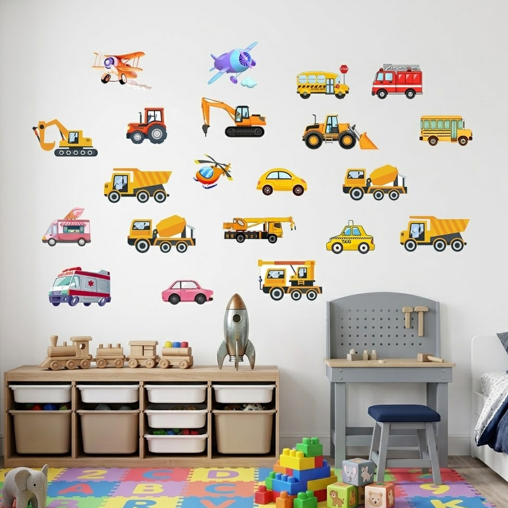 Luminous Car Wall Sticker 21Pc - đánh giá và giá Home Decor Wall Stickers