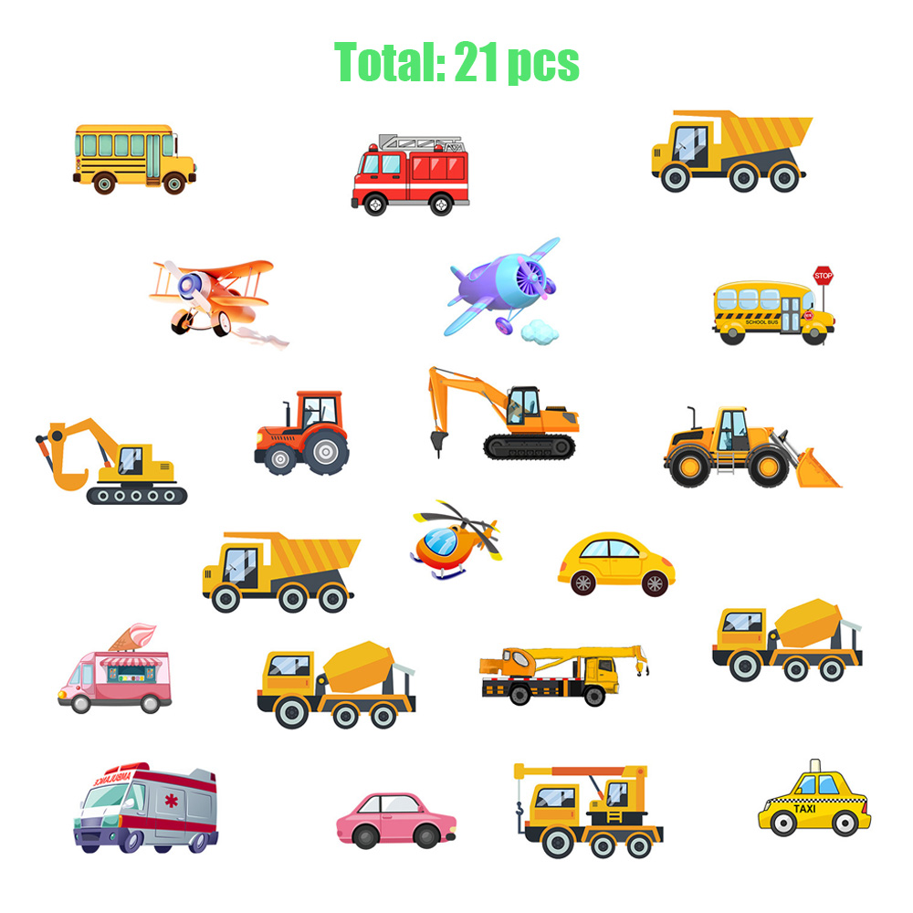 Luminous Car Wall Sticker 21Pc - đánh giá và giá Home Decor Wall Stickers