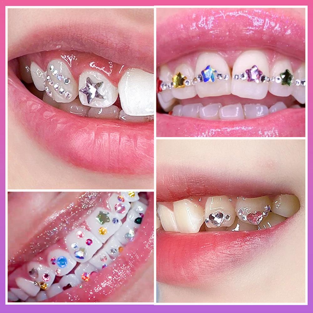 1set Tooth Gem Decoration Dent - đánh giá và giá Home Decor Glass