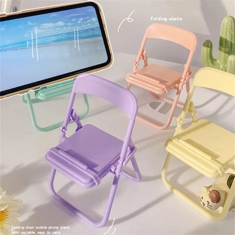 Cute Chair Phone Holder Stand  - đánh giá và giá Home Decor Accessories