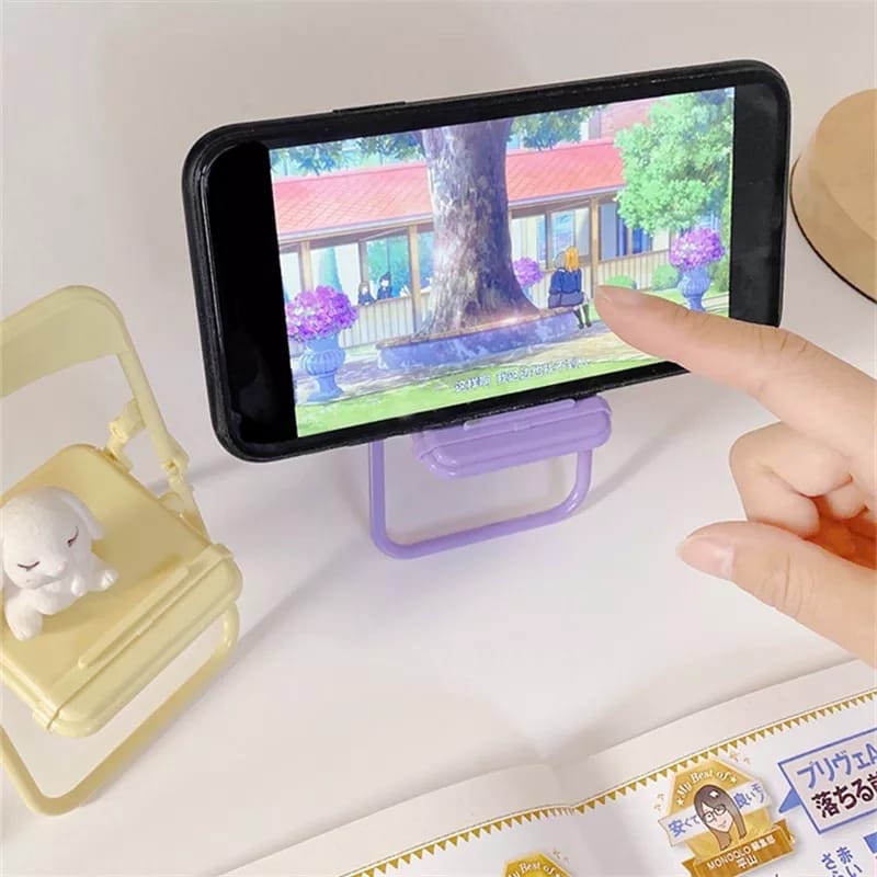 Cute Chair Phone Holder Stand  - đánh giá và giá Home Decor Accessories