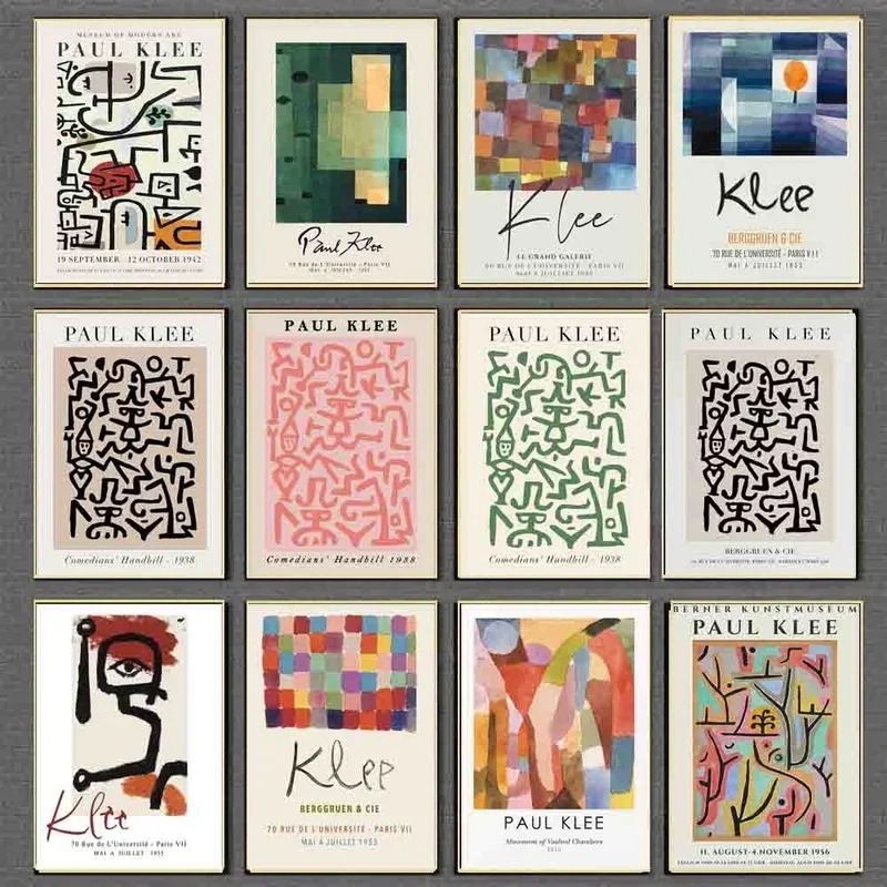 Paul Klee Exhibition Styles Wa - đánh giá và giá Home Decor Minimalist Style