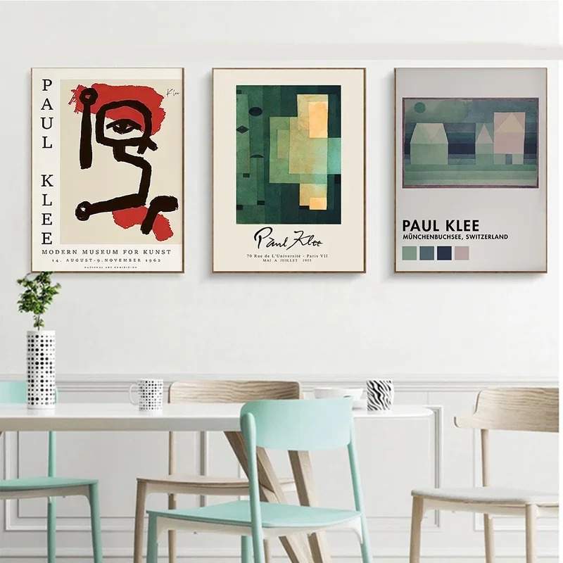 Paul Klee Exhibition Styles Wa - đánh giá và giá Home Decor Minimalist Style