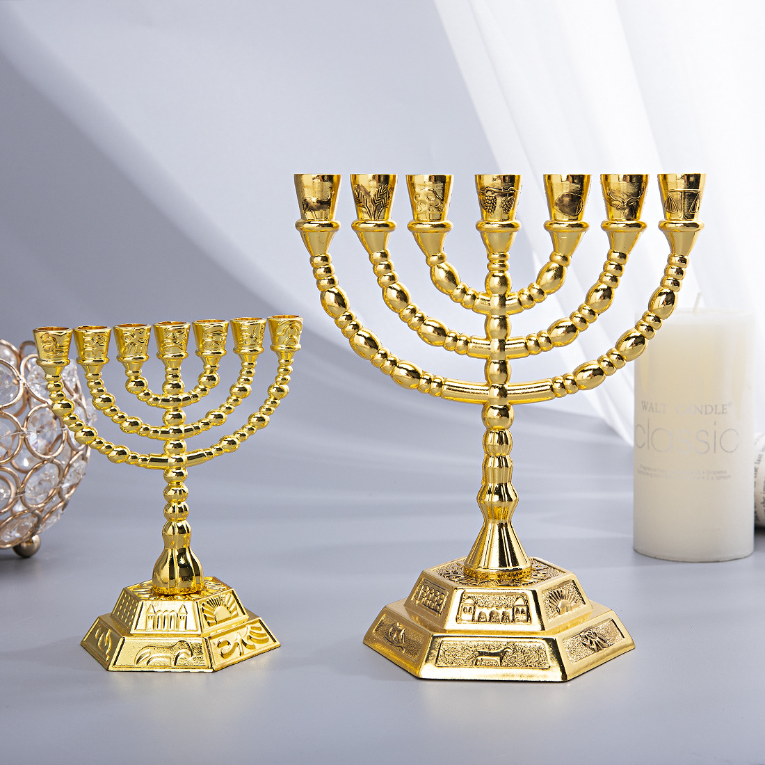 7 Branch Menorah Jewish Home D - đánh giá và giá Home Decor Accessories