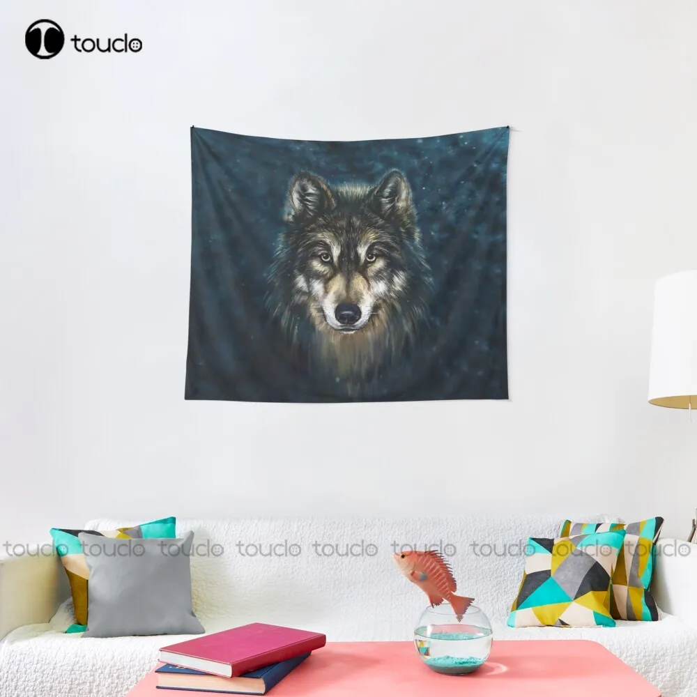 Artistic Wolf Face Tapestry Ta - đánh giá và giá Home Decor Website Free
