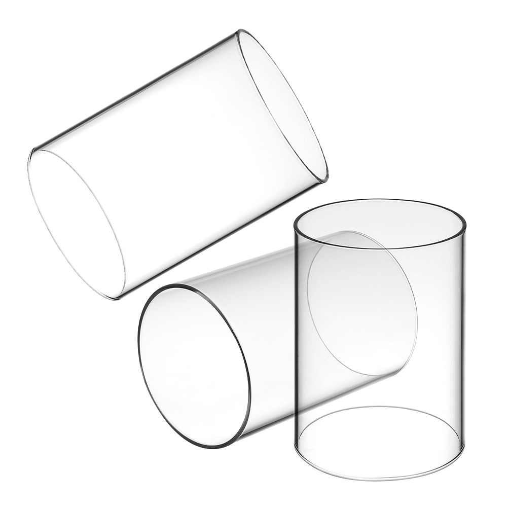 3Pcs Glass Cover Transparent C - đánh giá và giá Home Decor Glass