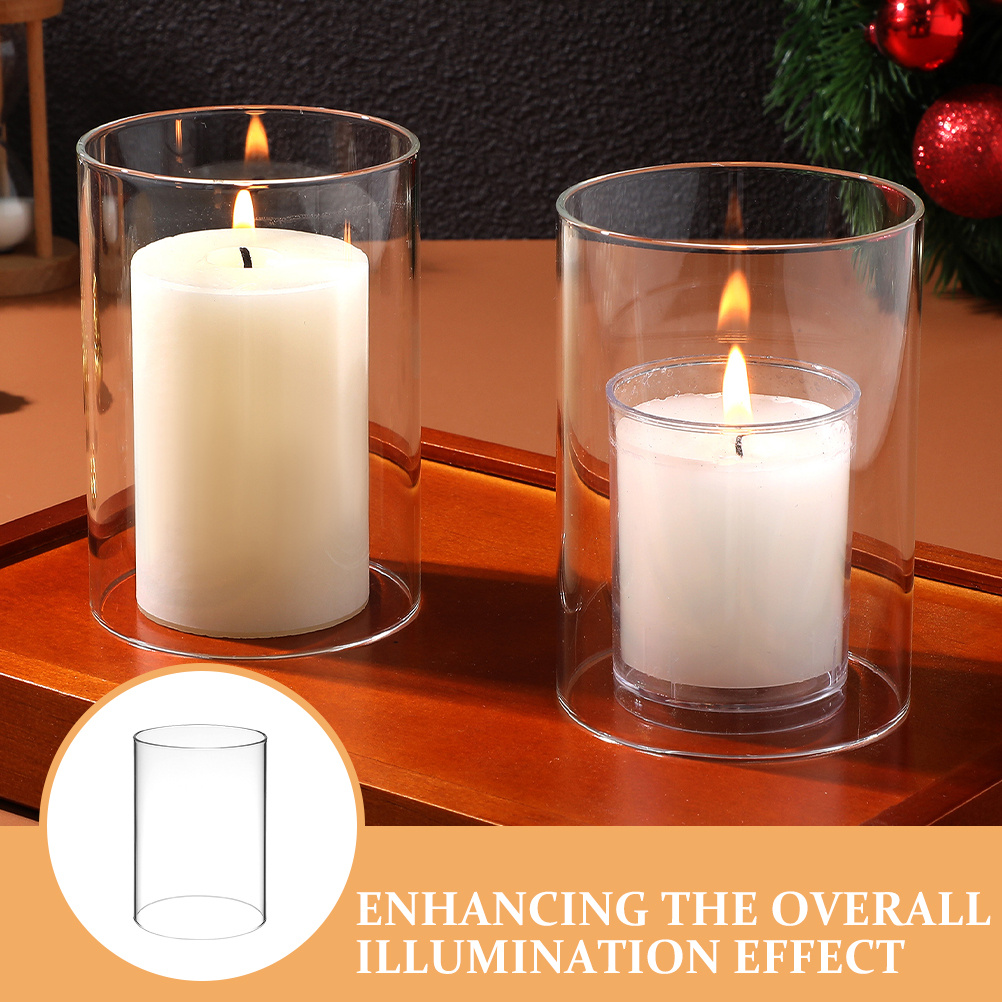3Pcs Glass Cover Transparent C - đánh giá và giá Home Decor Glass