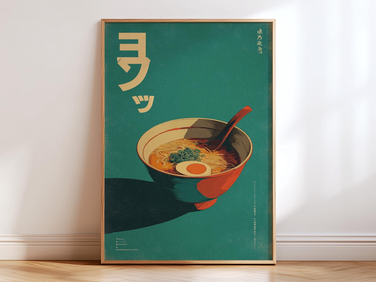Retro Japanese Ramen Canvas Ar - đánh giá và giá Home Decor Minimalist Style