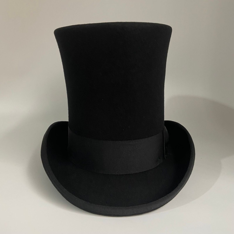 Black Wool Felt Top Hat Men's  - đánh giá và giá Victory Home Decor