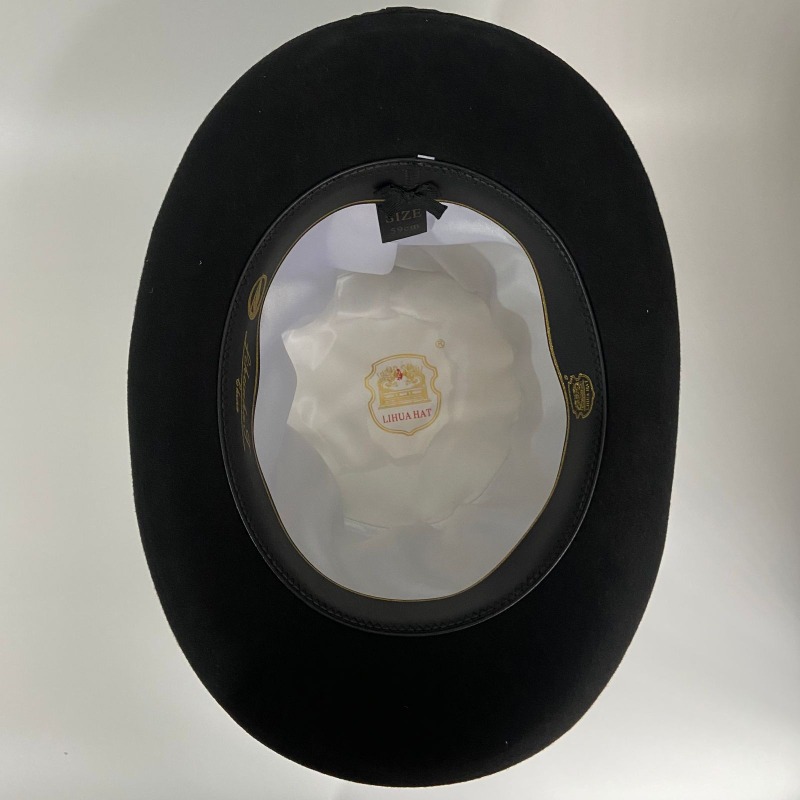 Black Wool Felt Top Hat Men's  - đánh giá và giá Victory Home Decor