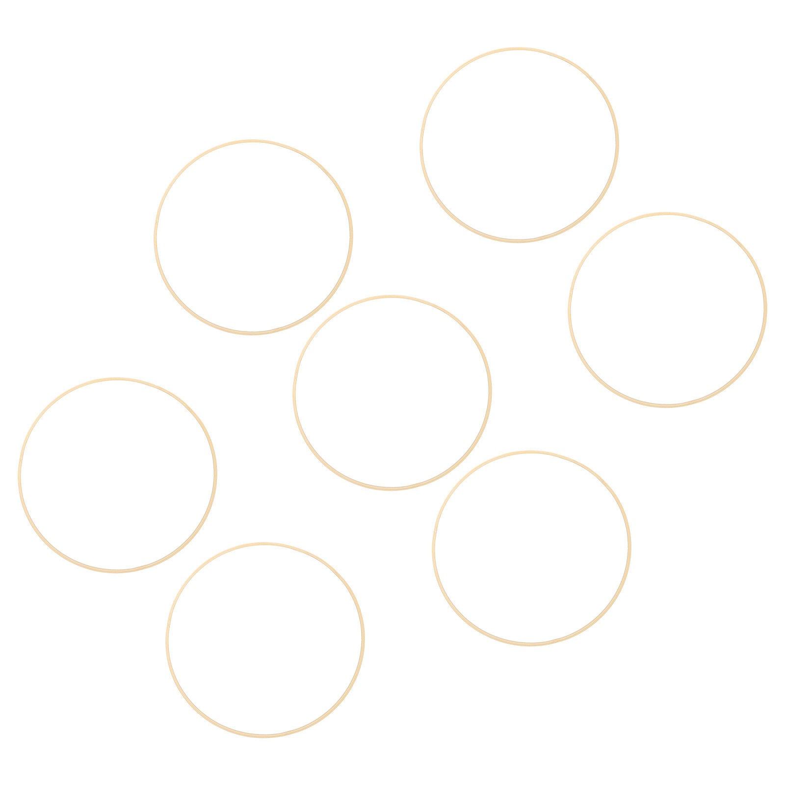 7Pcs Bamboo Macrame Hoop Rings - đánh giá và giá Macrame Wall Hanging