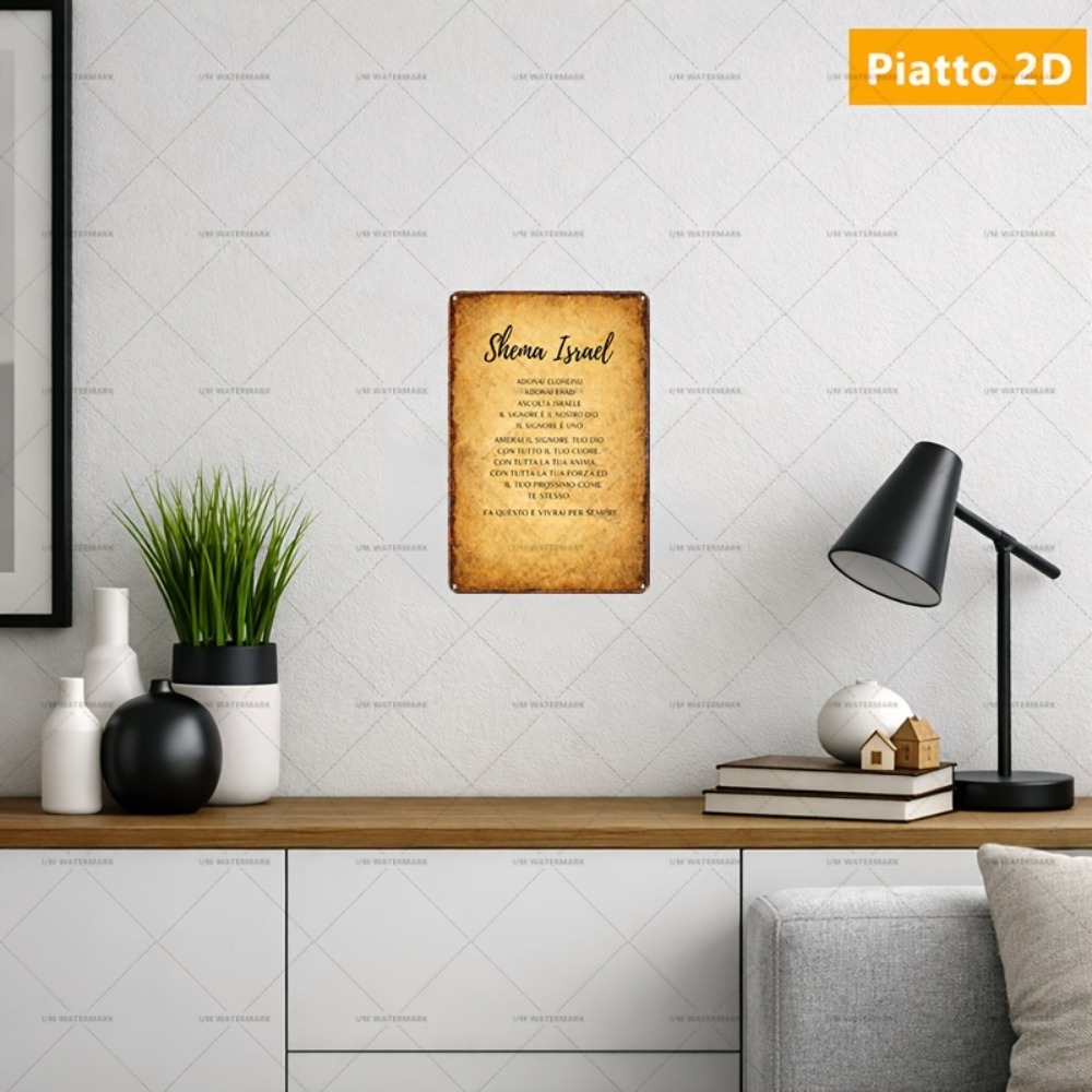 CIFBUY  Hebrew Scripture Alumi - đánh giá và giá Home Decor You