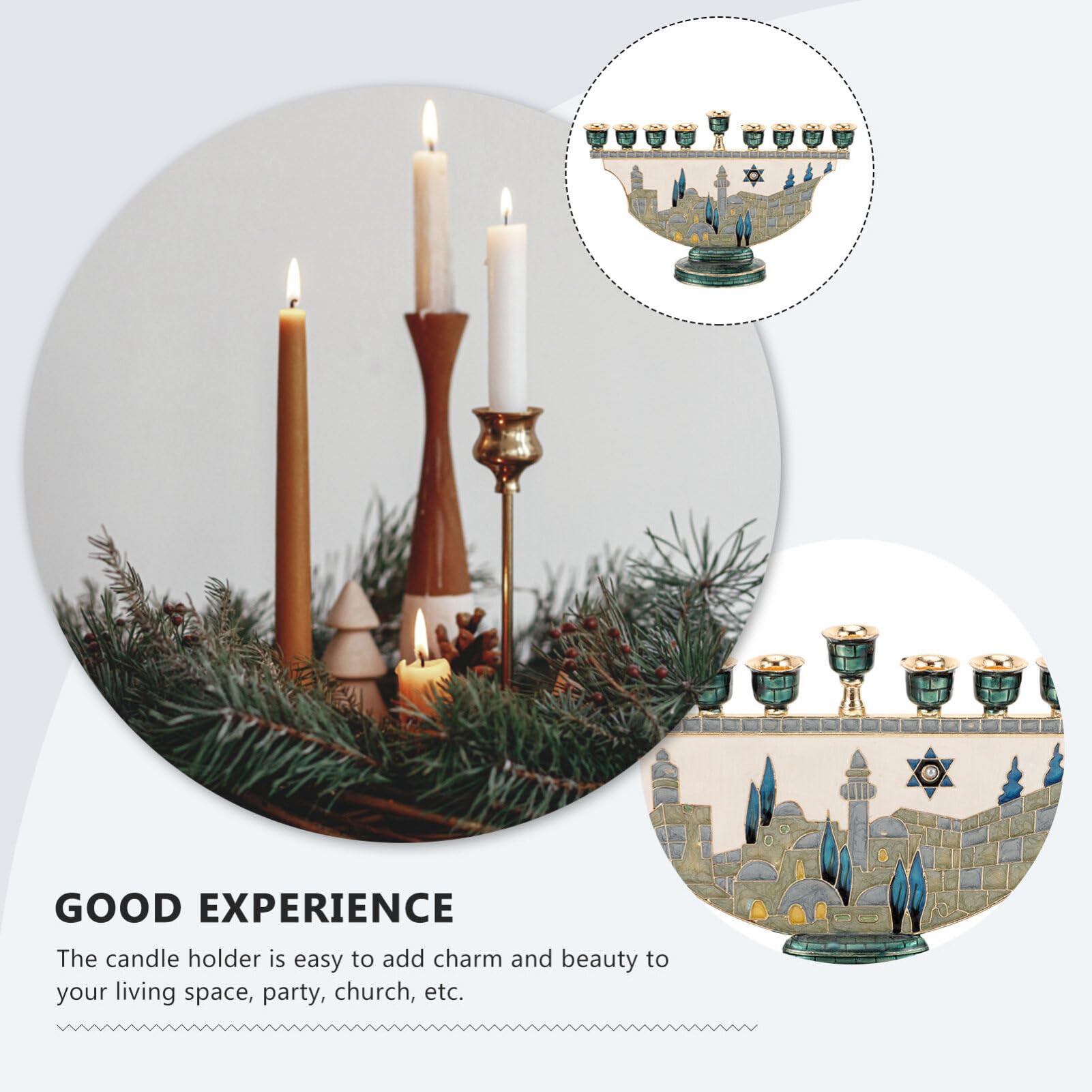 Jerusalem Menorah Hanukkah Can - đánh giá và giá Home Decor You