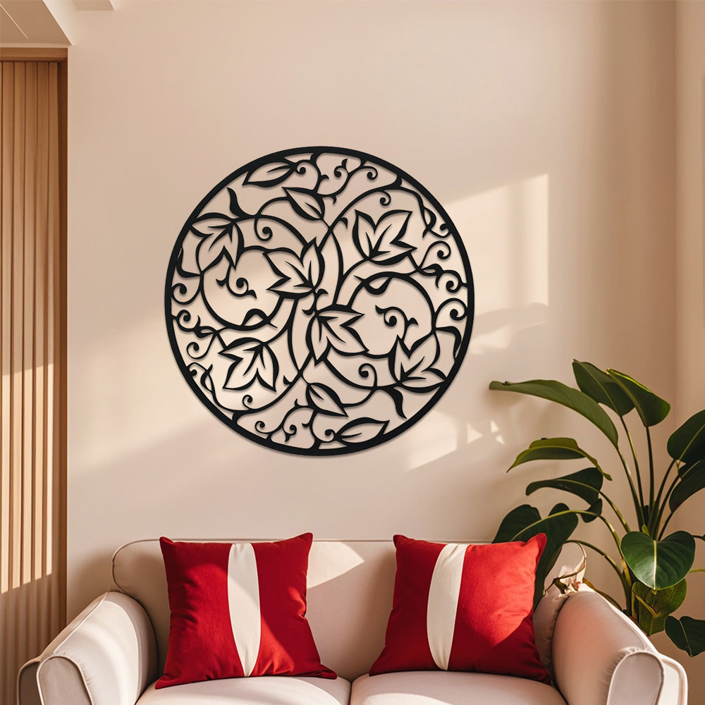 Elegant Black Metal Mandala Wa - đánh giá và giá Home Decor Yoga