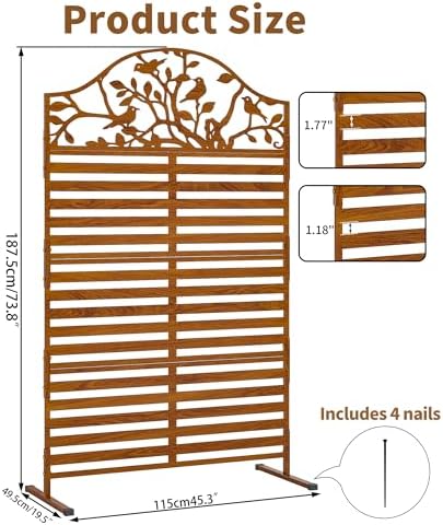 Metal Outdoor Privacy Screen F - đánh giá và giá H&M Home Decor