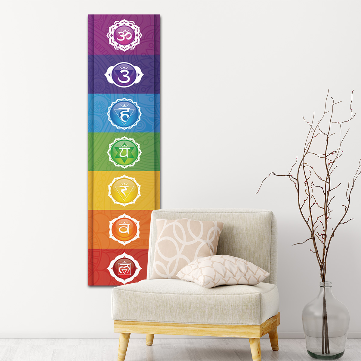 Tapestry Of Colorful Elements  - đánh giá và giá Home Decor Yoga