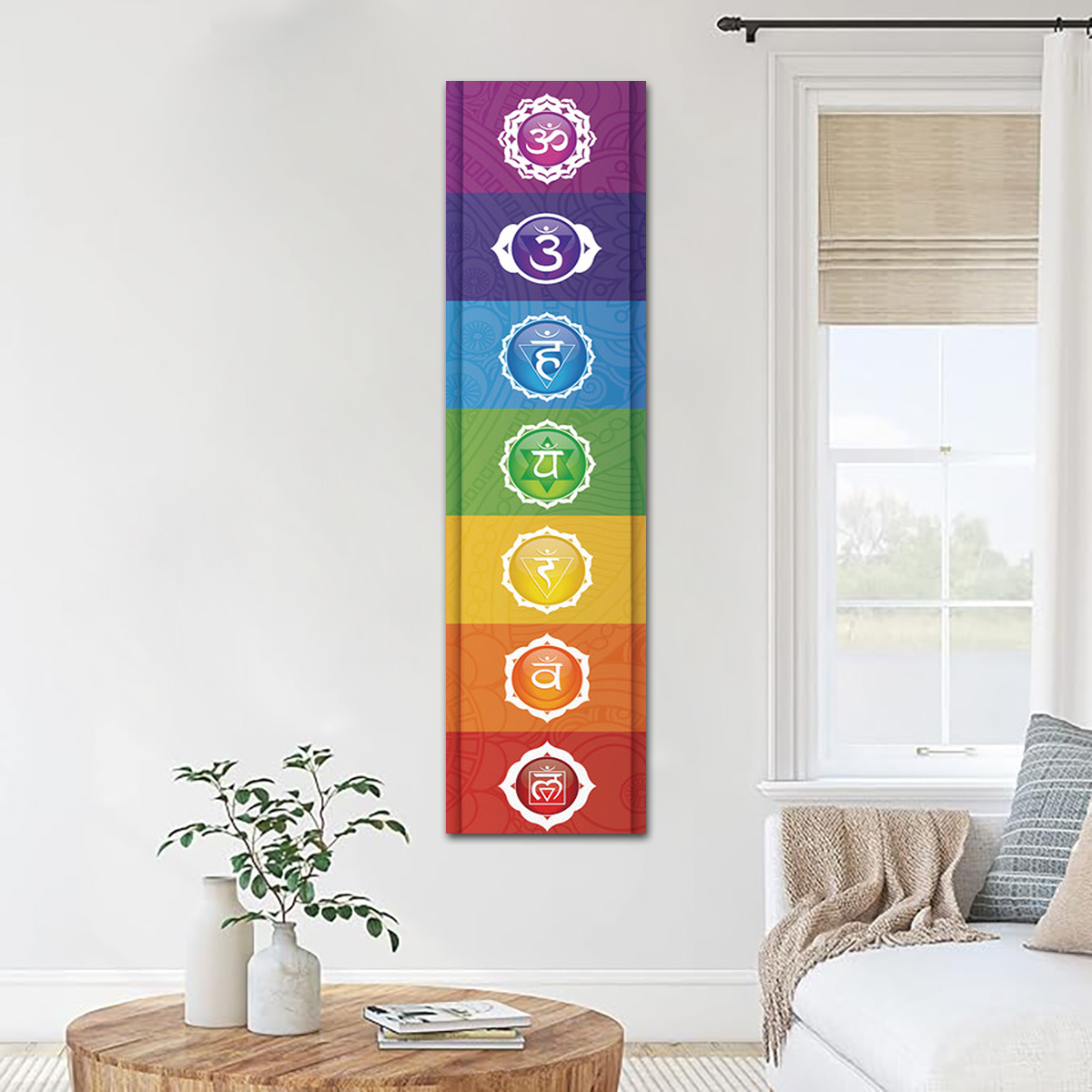 Tapestry Of Colorful Elements  - đánh giá và giá Home Decor Yoga