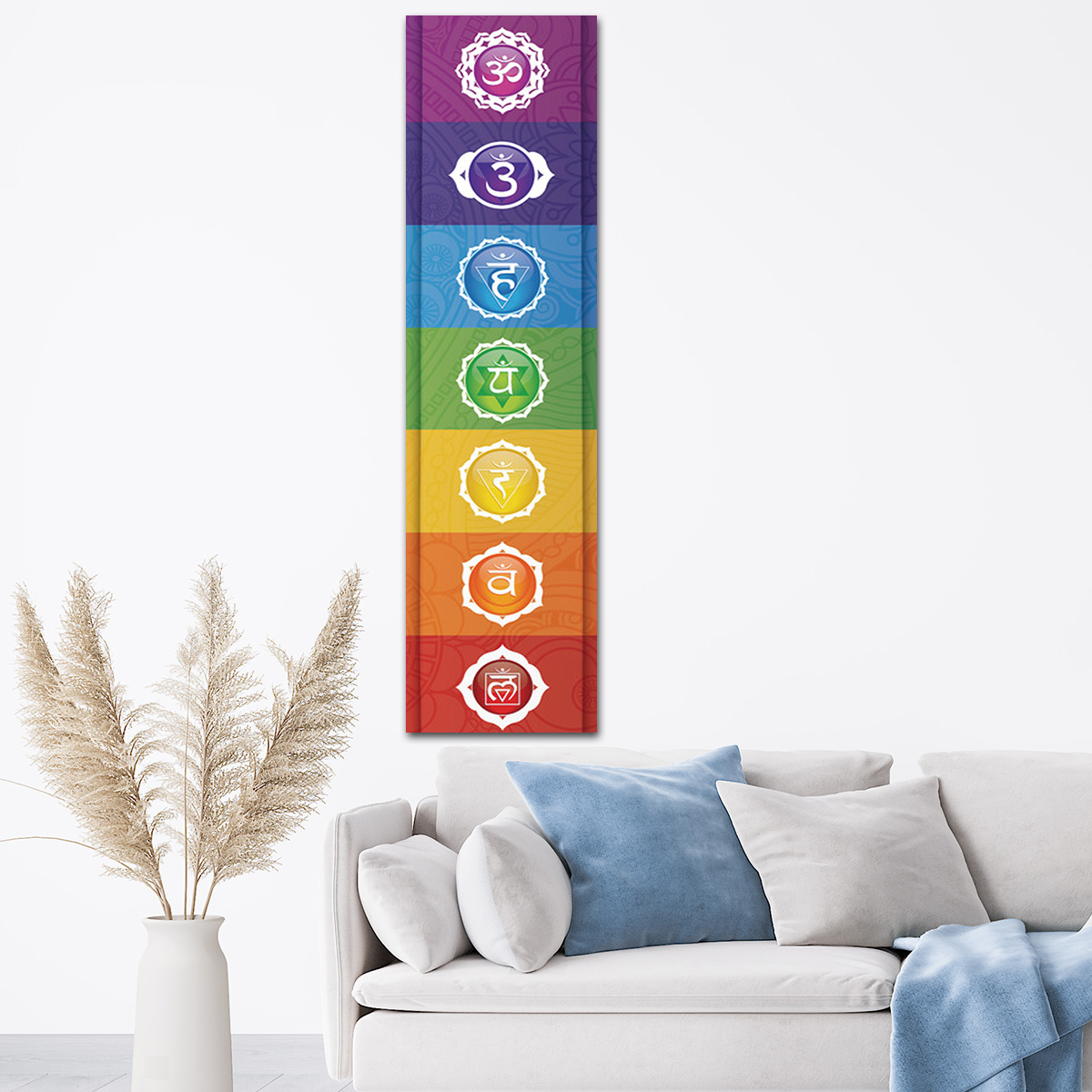 Tapestry Of Colorful Elements  - đánh giá và giá Home Decor Yoga