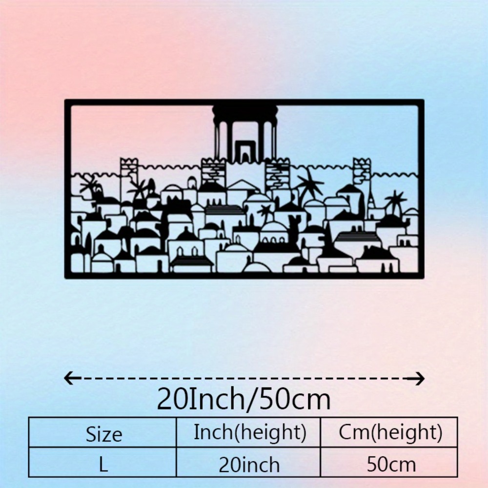CIFBUY Metal Wall Art Jerusale - đánh giá và giá Home Decor You