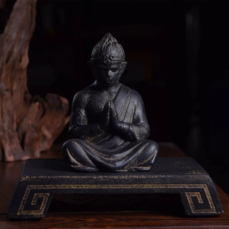 Stone Carved Black WuKong Myth - đánh giá và giá Victory Home Decor